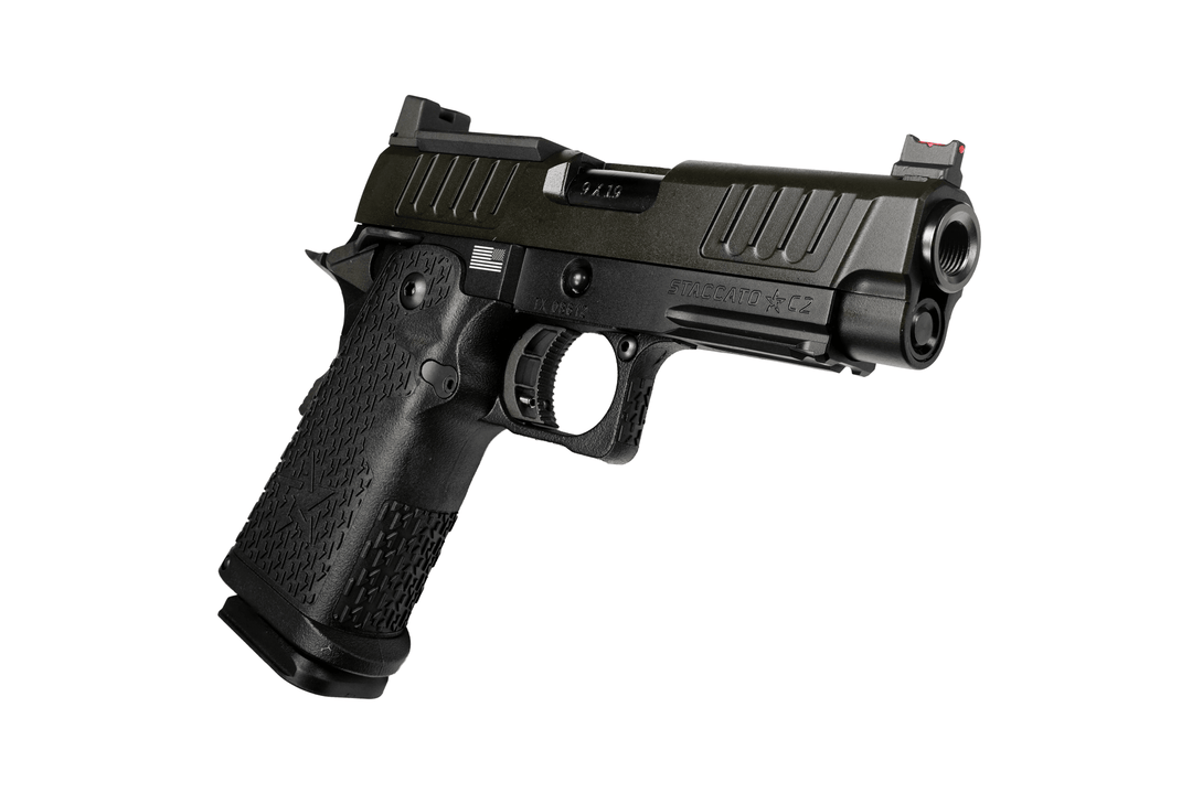 EMG 6mm Pro Shop Staccato C2 2011 Hi - Capa GBB Airsoft Pistol (by Army Plus x T8) - Bang Bang Airsoft