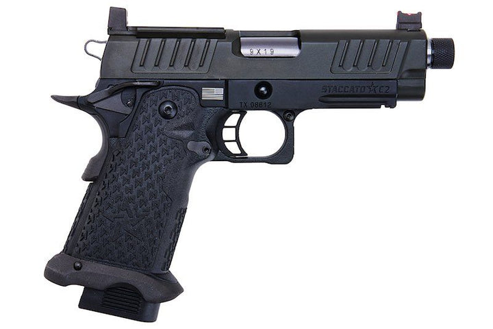EMG 6mm Pro Shop Staccato C2 2011 Hi - Capa GBB Airsoft Pistol (by Army Plus x T8) - Bang Bang Airsoft