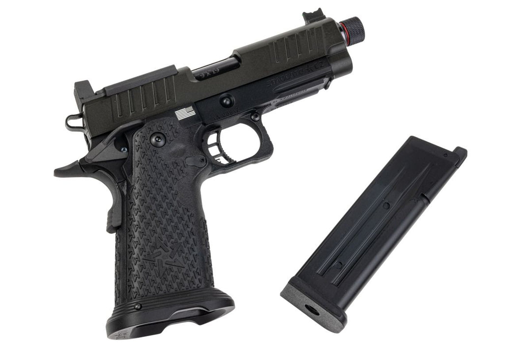 EMG 6mm Pro Shop Staccato C2 2011 Hi - capa GBB Airsoft Pistol (by Army Armament x T8) - Bang Bang Airsoft