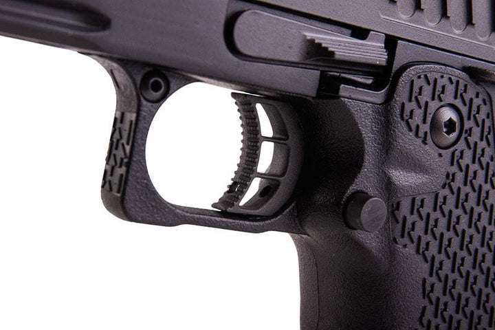EMG 6mm Pro Shop Staccato C2 2011 with Compensator Hi - Capa GBB Airsoft Pistol (by Army Plus x T8) - Bang Bang Airsoft