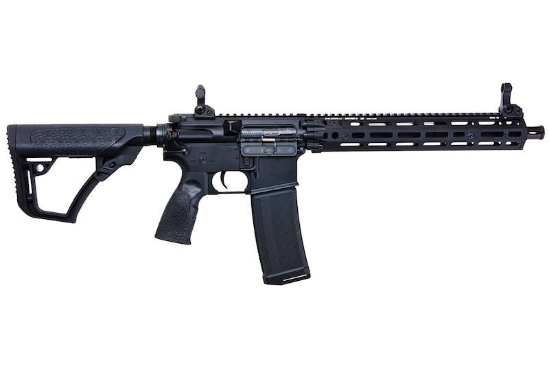 EMG Daniel Defense Licensed M4A1 RIII 14.5 inch Airsoft M4 AEG Rifle (CYMA Platinum Series) - Black - Bang Bang Airsoft