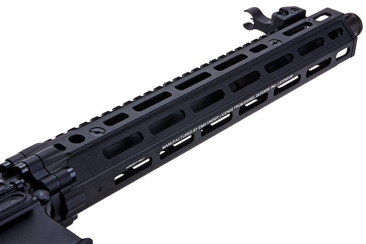 EMG Daniel Defense Licensed M4A1 RIII 14.5 inch Airsoft M4 AEG Rifle (CYMA Platinum Series) - Black - Bang Bang Airsoft
