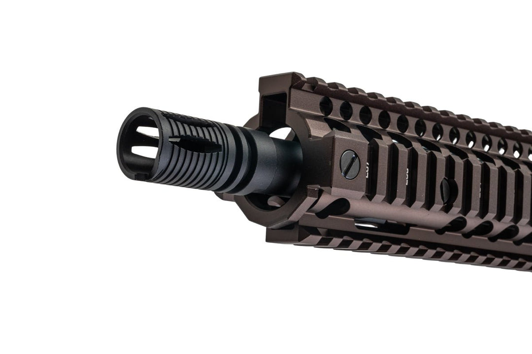 EMG Daniel Defense MK18 GBB Airsoft Rifle (BK/FDE, by Double Eagle ) - Bang Bang Airsoft