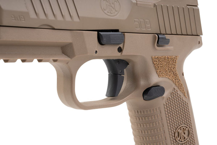 EMG FN Herstal Licensed FN 509 GBB Airsoft Pistol - DE (by Double Eagle) - Bang Bang Airsoft