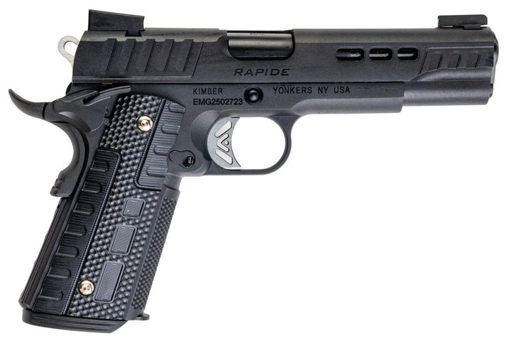 EMG Kimber 1911 Rapide Dusk GBB Airsoft Pistol - Black (Standard) (by AW Custom) - Bang Bang Airsoft