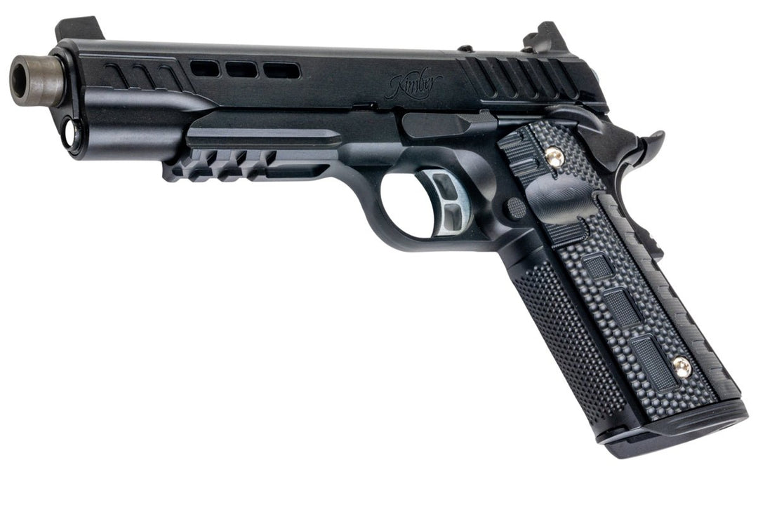 EMG Kimber 1911 Rapide Heat GBB Airsoft Pistol - Black (RMR Ver., Standard) (by AW Custom) - Bang Bang Airsoft