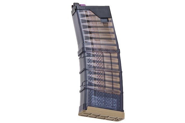 EMG Lancer Systems L5AWN 30rds Gas Magazine for Tokyo Marui MWS GBBR (300BLK) by CYMA - FDE - Bang Bang Airsoft