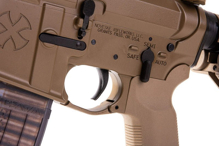 EMG Noveske N4 GBB Airsoft M4 Rifle (13.5 inch, CYMA CGS System) - FDE - Bang Bang Airsoft