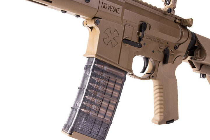 EMG Noveske N4 GBB Airsoft M4 Rifle (13.5 inch, CYMA CGS System) - FDE - Bang Bang Airsoft