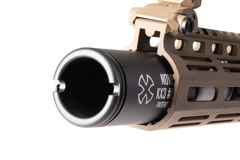 EMG Noveske N4 GBB Airsoft M4 Rifle (13.5 inch, CYMA CGS System) - FDE - Bang Bang Airsoft