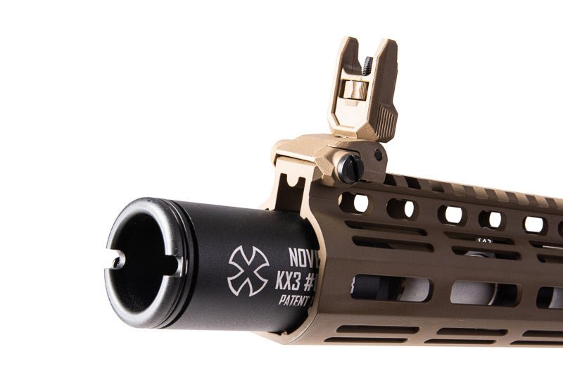 EMG Noveske N4 GBB Airsoft M4 Rifle (13.5 inch, CYMA CGS System) - FDE - Bang Bang Airsoft