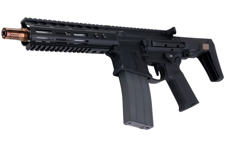 EMG Noveske N4 GHETTO BLASTER NHR - 7 7.94 inch Airsoft M4 GBBR (MWS System) by Double Eagle - BK (Gen 2) - Bang Bang Airsoft