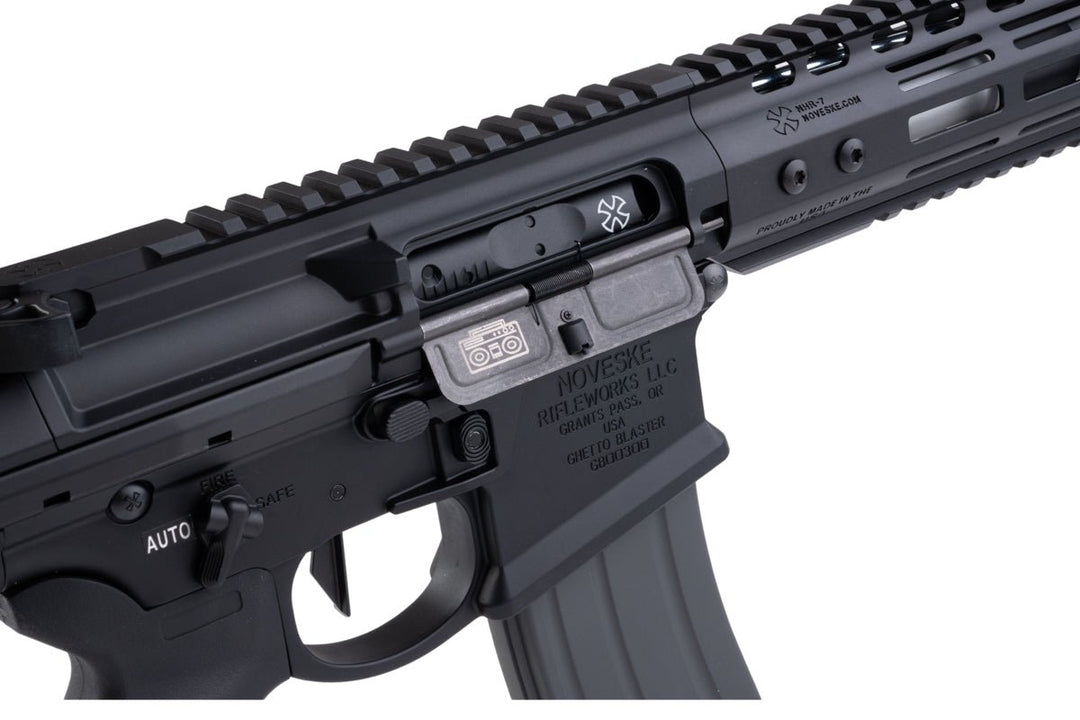 EMG Noveske N4 GHETTO BLASTER NHR - 7 7.94 inch Airsoft M4 GBBR (MWS System) by Double Eagle - BK (Gen 2) - Bang Bang Airsoft
