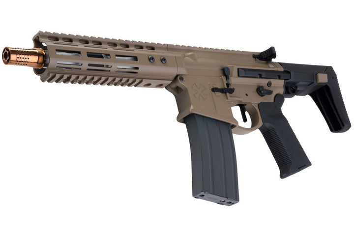 EMG Noveske N4 GHETTO BLASTER NHR - 7 7.94 inch Airsoft M4 GBBR (MWS System) by Double Eagle - DE (Gen 2) - Bang Bang Airsoft
