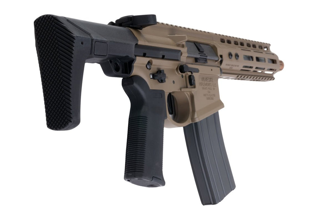 EMG Noveske N4 GHETTO BLASTER NHR - 7 7.94 inch Airsoft M4 GBBR (MWS System) by Double Eagle - DE (Gen 2) - Bang Bang Airsoft