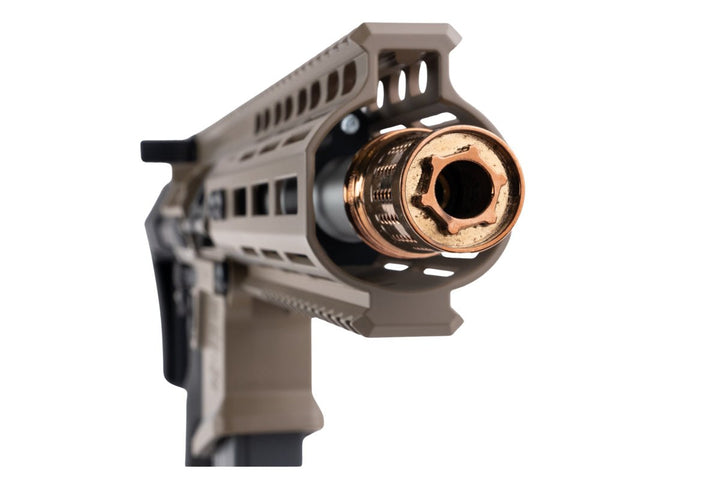 EMG Noveske N4 GHETTO BLASTER NHR - 7 7.94 inch Airsoft M4 GBBR (MWS System) by Double Eagle - DE (Gen 2) - Bang Bang Airsoft