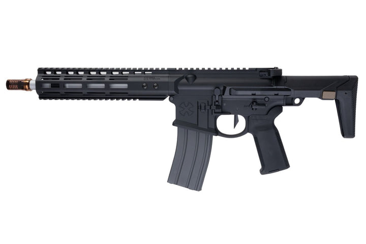 EMG Noveske N4 GHETTO BLASTER NHR - 9 10.5 inch Airsoft M4 GBBR (MWS System) by Double Eagle - BK (Gen 2) - Bang Bang Airsoft