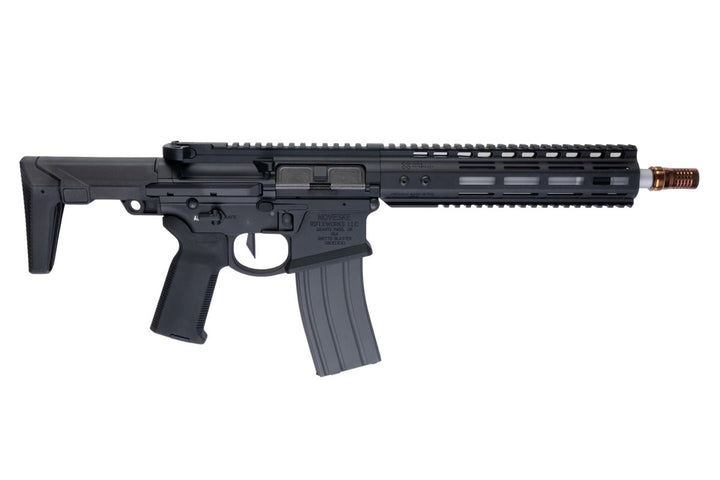 EMG Noveske N4 GHETTO BLASTER NHR - 9 10.5 inch Airsoft M4 GBBR (MWS System) by Double Eagle - BK (Gen 2) - Bang Bang Airsoft
