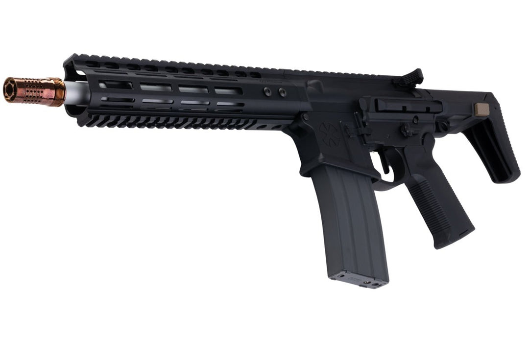 EMG Noveske N4 GHETTO BLASTER NHR - 9 10.5 inch Airsoft M4 GBBR (MWS System) by Double Eagle - BK (Gen 2) - Bang Bang Airsoft