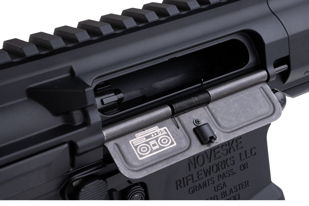 EMG Noveske N4 GHETTO BLASTER NHR - 9 10.5 inch Airsoft M4 GBBR (MWS System) by Double Eagle - BK (Gen 2) - Bang Bang Airsoft