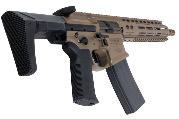 EMG Noveske N4 GHETTO BLASTER NHR - 9 10.5 inch Airsoft M4 GBBR (MWS System) by Double Eagle - DE (Gen 2) - Bang Bang Airsoft