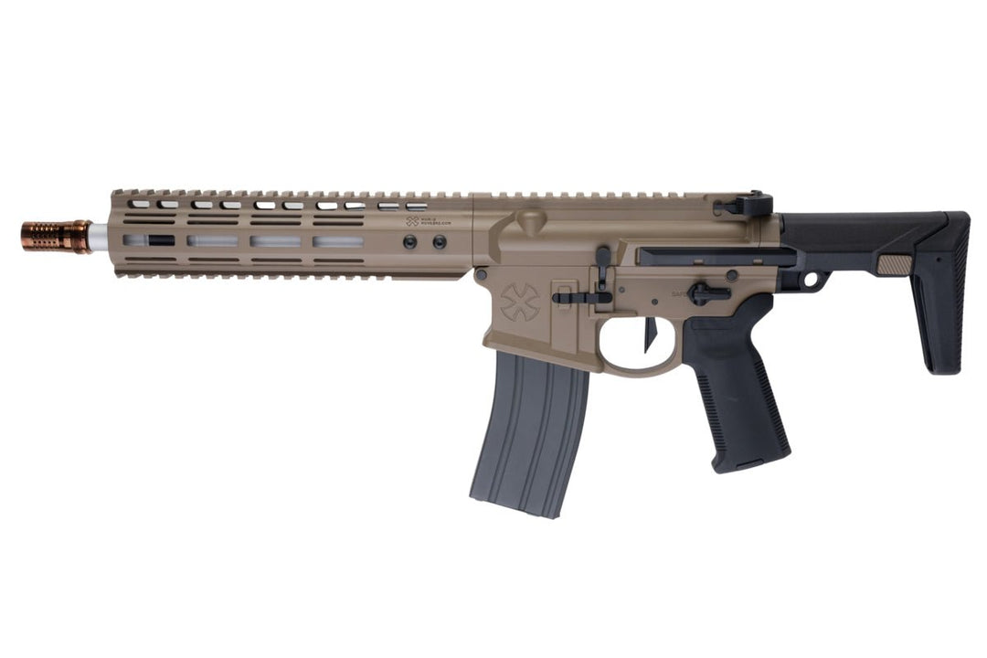 EMG Noveske N4 GHETTO BLASTER NHR - 9 10.5 inch Airsoft M4 GBBR (MWS System) by Double Eagle - DE (Gen 2) - Bang Bang Airsoft