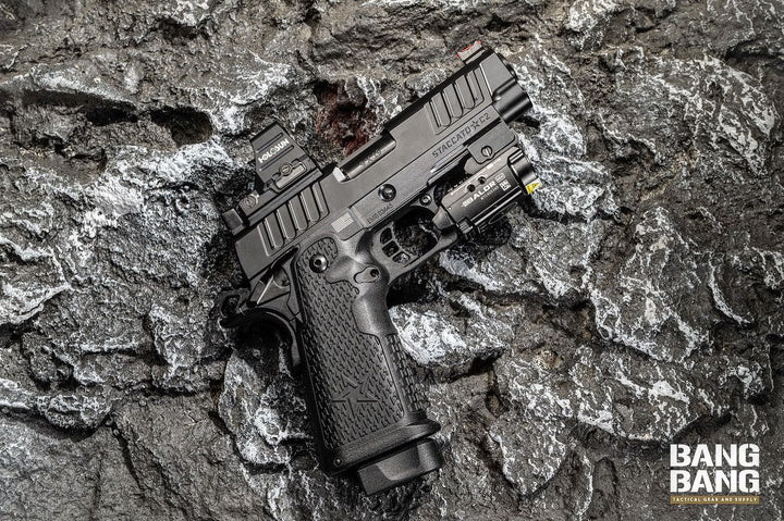 EMG Staccato Licensed C2 Compact 2011 Gas Blowback Airsoft Pistol (VIP Grip Standard Ver.) - Bang Bang Airsoft