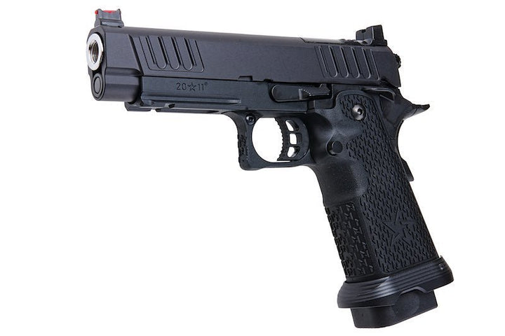EMG Staccato Licensed P 2011 GBB Airsoft Pistol (Model: VIP Grip / CNC / Green Gas) - Bang Bang Airsoft