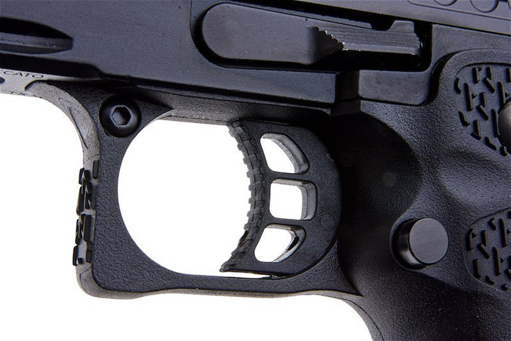 EMG Staccato Licensed P 2011 GBB Airsoft Pistol (Model: VIP Grip / CNC / Green Gas) - Bang Bang Airsoft