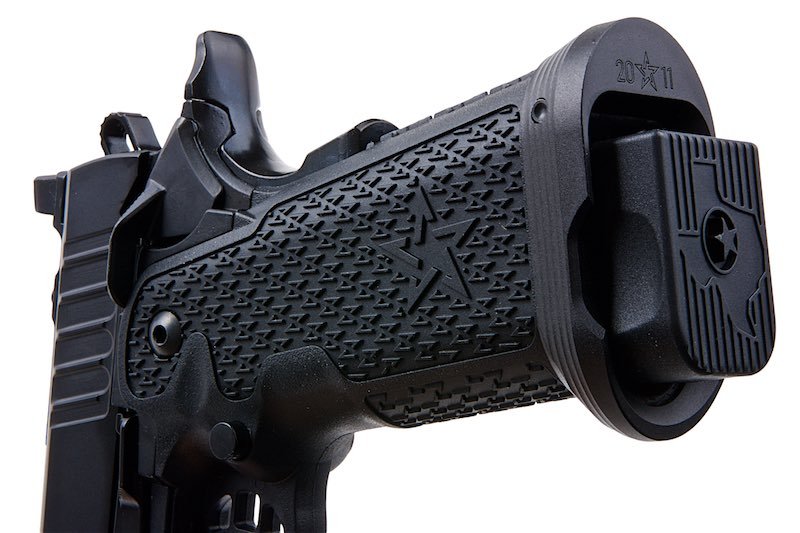 EMG Staccato Licensed P 2011 GBB Airsoft Pistol (Model: VIP Grip / Standard / Green Gas) - Bang Bang Airsoft