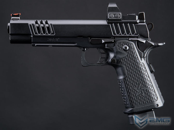 EMG Staccato Licensed XL 2011 Gas Blowback Airsoft Pistol (VIP Grip CNC Ver.) - Bang Bang Airsoft