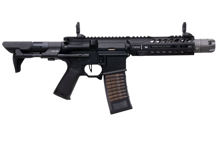 EMG Strike Industries AR Strike Oppressor PDW GBB Airsoft M4 Rifle (CYMA CGS System) - 7 inch BK - Bang Bang Airsoft