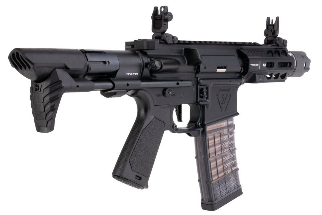 EMG Strike Industries AR Strike Oppressor Short Barrel GBB Airsoft M4 Rifle (CYMA CGS System) - 4 inch BK - Bang Bang Airsoft