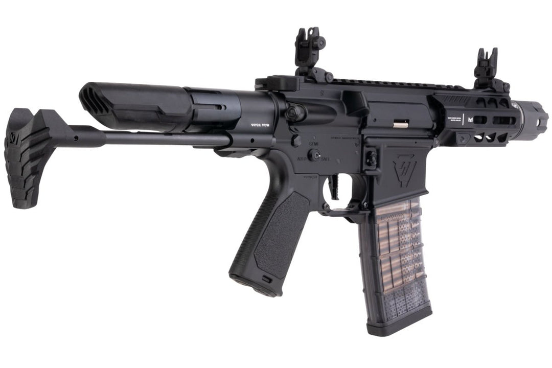 EMG Strike Industries AR Strike Oppressor Short Barrel GBB Airsoft M4 Rifle (CYMA CGS System) - 4 inch BK - Bang Bang Airsoft
