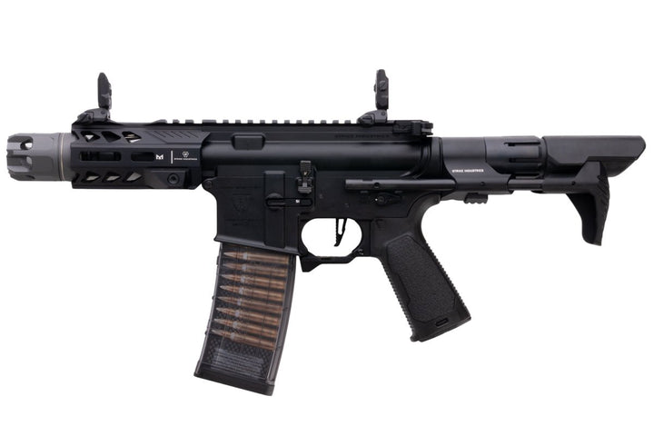 EMG Strike Industries AR Strike Oppressor Short Barrel GBB Airsoft M4 Rifle (CYMA CGS System) - 4 inch BK - Bang Bang Airsoft