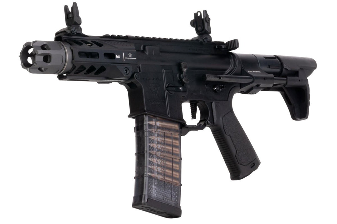 EMG Strike Industries AR Strike Oppressor Short Barrel GBB Airsoft M4 Rifle (CYMA CGS System) - 4 inch BK - Bang Bang Airsoft