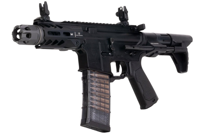 EMG Strike Industries AR Strike Oppressor Short Barrel GBB Airsoft M4 Rifle (CYMA CGS System) - 4 inch BK - Bang Bang Airsoft