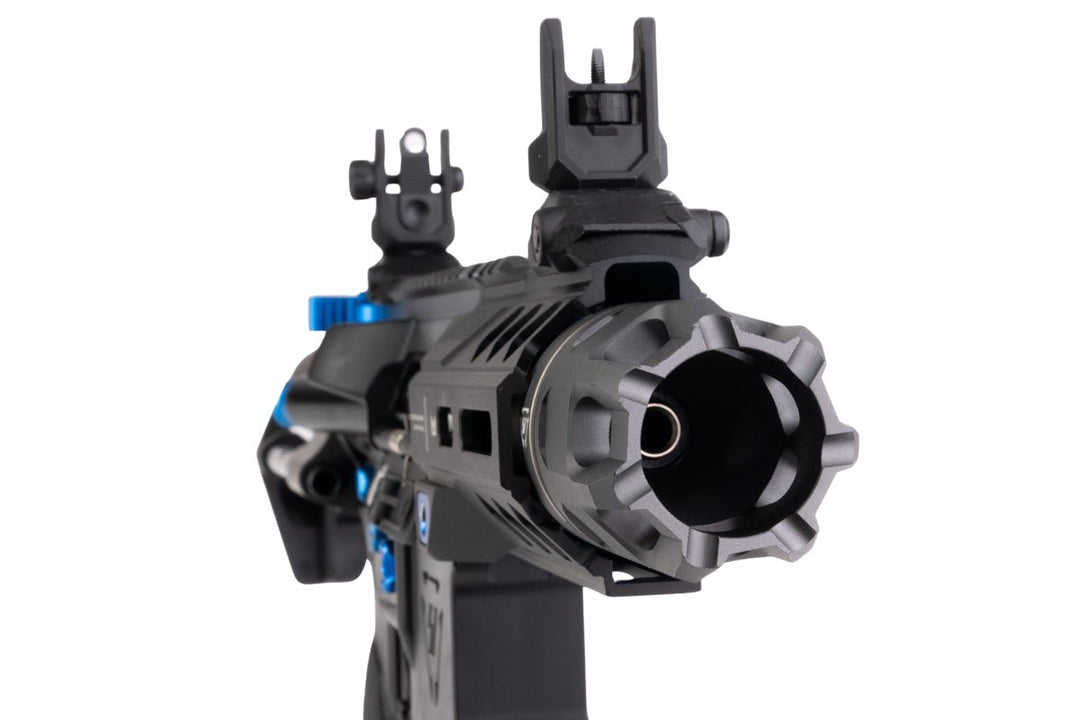 EMG Strike Industries AR Strike Raider Short Barrel GBB M4 Rifle (CYMA CGS System) - 4 inch BK / BL - Bang Bang Airsoft
