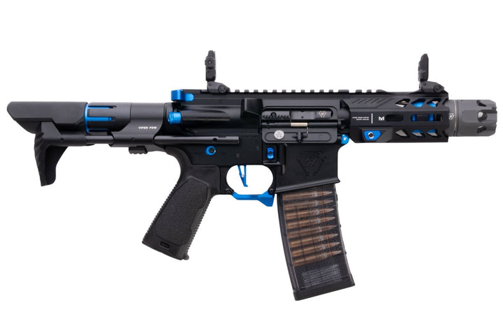 EMG Strike Industries AR Strike Raider Short Barrel GBB M4 Rifle (CYMA CGS System) - 4 inch BK / BL - Bang Bang Airsoft