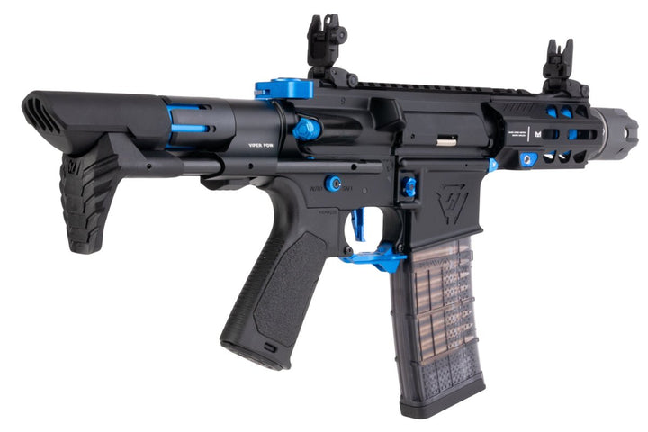 EMG Strike Industries AR Strike Raider Short Barrel GBB M4 Rifle (CYMA CGS System) - 4 inch BK / BL - Bang Bang Airsoft
