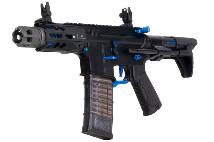 EMG Strike Industries AR Strike Raider Short Barrel GBB M4 Rifle (CYMA CGS System) - 4 inch BK / BL - Bang Bang Airsoft