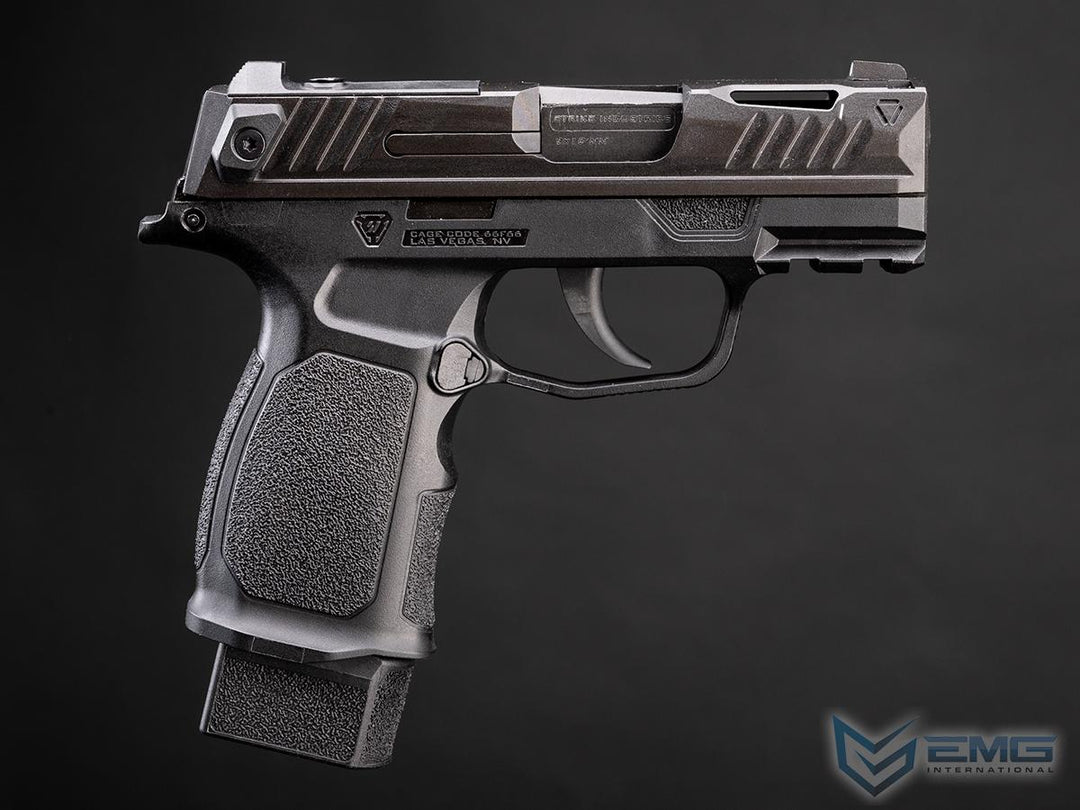 EMG Strike Industries SMP (P365) Green Gas Airsoft Pistol - Black (by VFC) - Bang Bang Airsoft