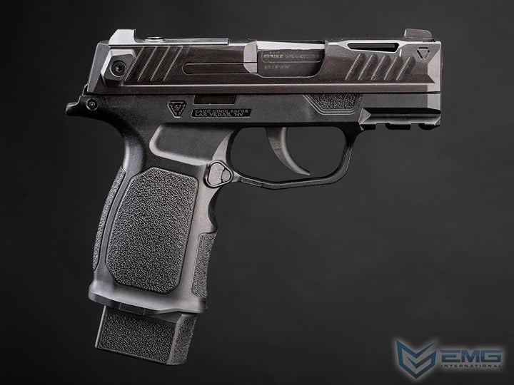 EMG Strike Industries SMP (P365) Green Gas Airsoft Pistol - Black (by VFC) - Bang Bang Airsoft