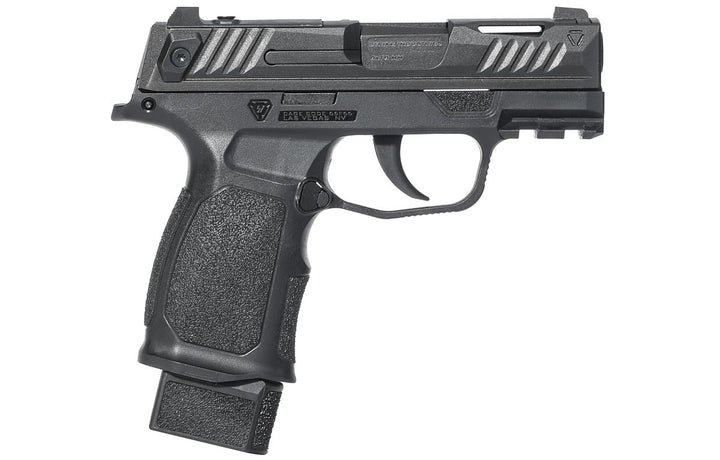 EMG Strike Industries SMP (P365) Green Gas Airsoft Pistol - Black (by VFC) - Bang Bang Airsoft