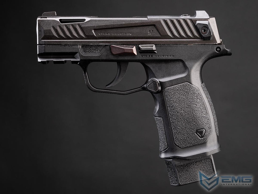 EMG Strike Industries SMP (P365) Green Gas Airsoft Pistol - Black (by VFC) - Bang Bang Airsoft