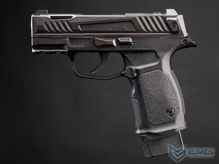 EMG Strike Industries SMP (P365) Green Gas Airsoft Pistol - Black (by VFC) - Bang Bang Airsoft