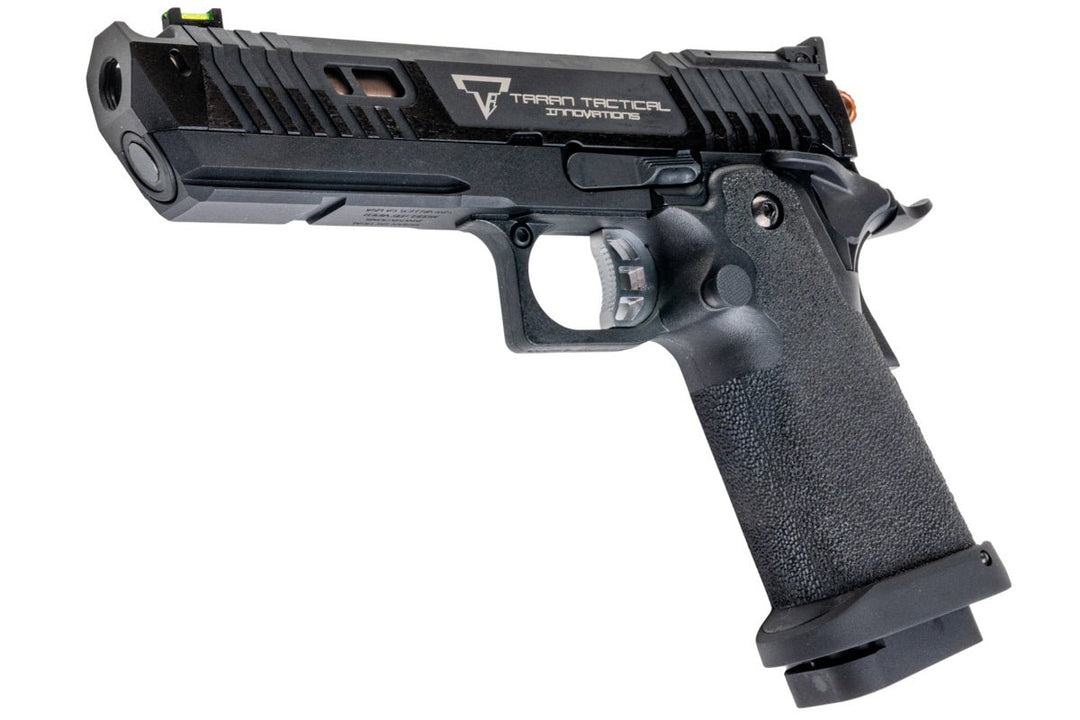 EMG TTI 2011 JW4 PIT VIPER GBB Airsoft Pistol - Black (Steel Version) - by AW Custom - Bang Bang Airsoft