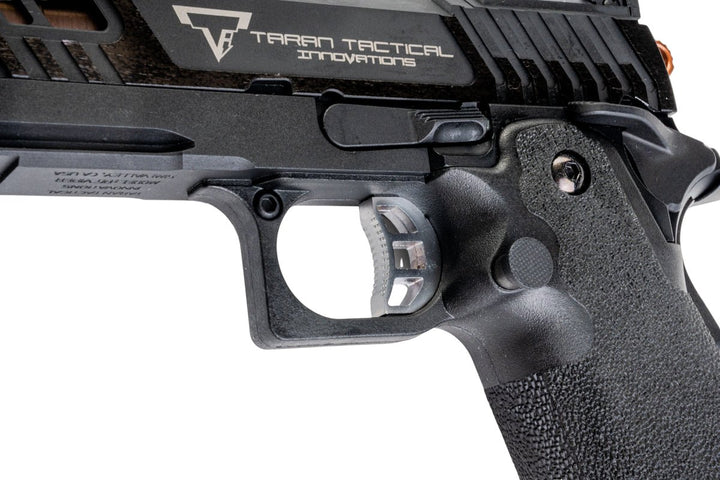 EMG TTI 2011 JW4 PIT VIPER GBB Airsoft Pistol - Black (Steel Version) - by AW Custom - Bang Bang Airsoft