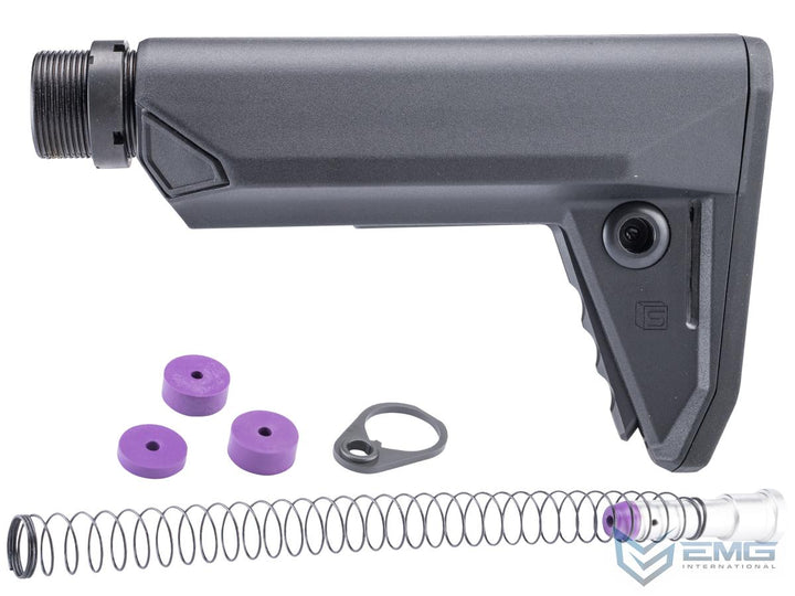 EMG x SAI GRY Gen2 Stock and Mil - Spec Buffer Set for CGS Gas Blowback Airsoft Rifles - Bang Bang Airsoft