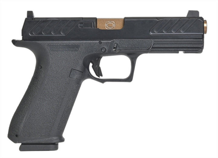 EMG x Shadow Systems DR920 Full Size Airsoft Gas Blowback Pistol - Bronze Barrel - Bang Bang Airsoft